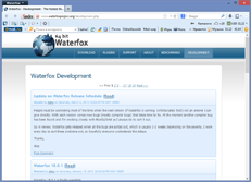 Скачать браузер Waterfox 35.0.1 бесплатно